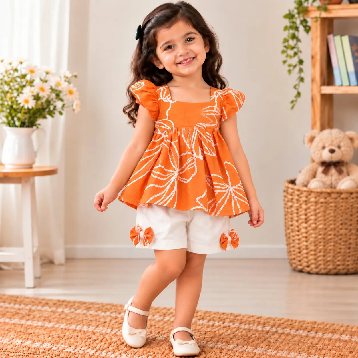 Orange Bliss Co-Ord – My Palm | JV Natural Foods and Herbs